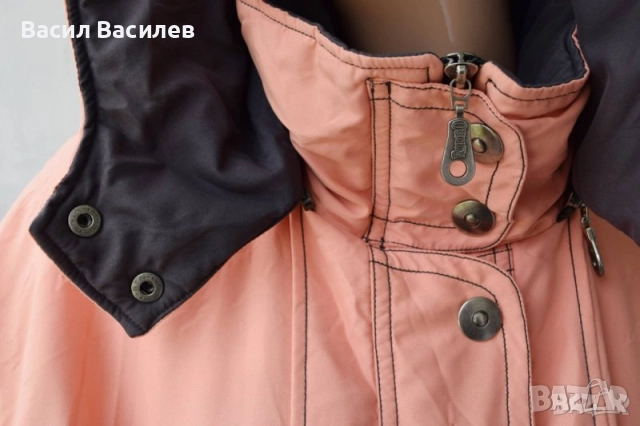 Rodeo Дамско шушляково яке Розово с качулка, снимка 6 - Якета - 51932237