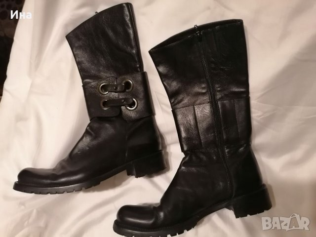 Ботуши ест. кожа, снимка 1