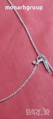 Сребърно синджирче, снимка 4 - Колиета, медальони, синджири - 42516030