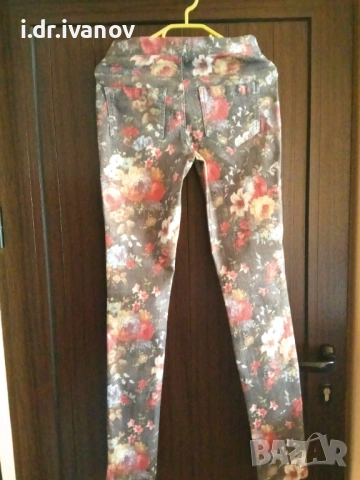 Only дънки на цветя, снимка 2 - Дънки - 53710927