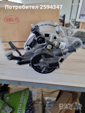 KIA K2700 K3000 2.7-3.0cc АЛТЕРНАТОР 12V-60А DENSO KOREA , снимка 4 - Части - 36310604