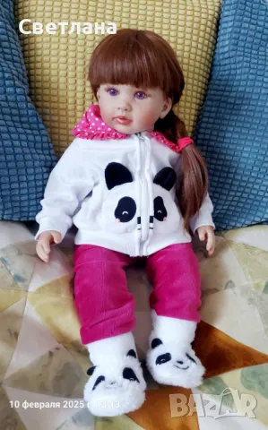 Реалистично бебе височина 60 см, снимка 2 - Кукли - 44064559