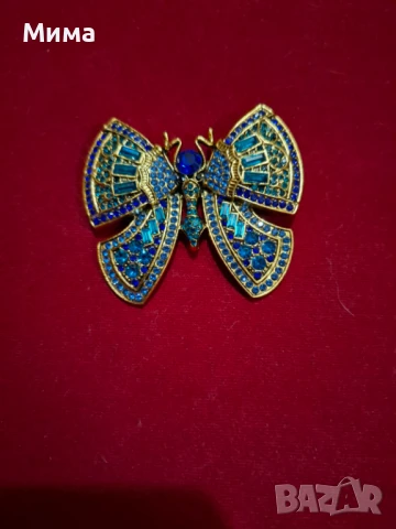 Брошки пеперуди различни модели, снимка 13 - Други - 48436145