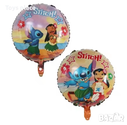 Фолиеви балони Лило и Стич Lilo and Stitch , снимка 6 - Други - 52012899