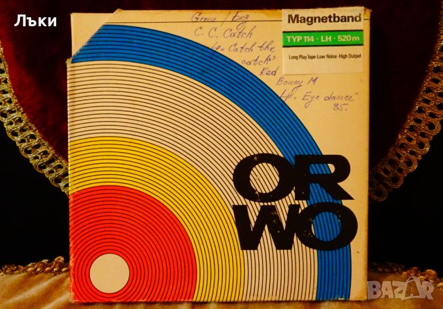 Ролка за магнетофон ORWO с Marillion,рок група. , снимка 5 - Други - 41865011