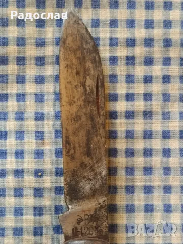 стар сгъваем нож Велико Търново , снимка 6 - Ножове - 49884778