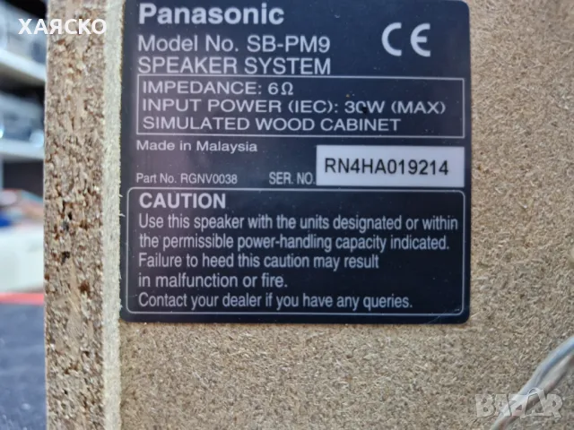 PANASONIC SB-PM9, снимка 7 - Тонколони - 48480951