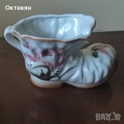 Порцеланова кашпа/саксия, снимка 6 - Декорация за дома - 53171514
