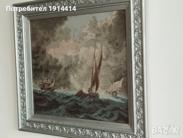 Гоблени по Вилер прецизно ушити по поръчка от специалист с DMC конци, снимка 3 - Гоблени - 50590587