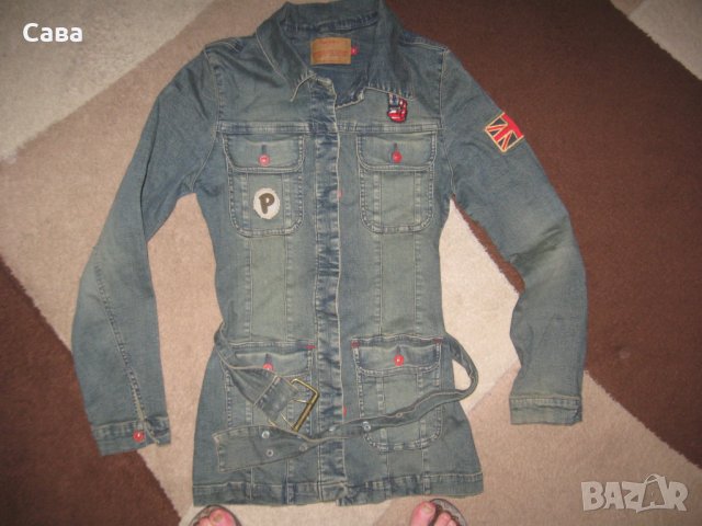Дънково яке PEPE JEANS  дамско,С, снимка 2 - Якета - 40854722