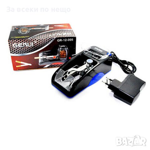 Ел. Автоматична машинка за пълнене на цигари Gerui 12-005, снимка 2 - Табакери - 36328098