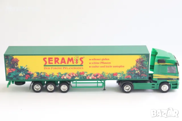 HERPA 1:87 H0 MERCEDES ACTROS КАМИОН TIR МОДЕЛ KОЛИЧКА, снимка 6 - Колекции - 50044695