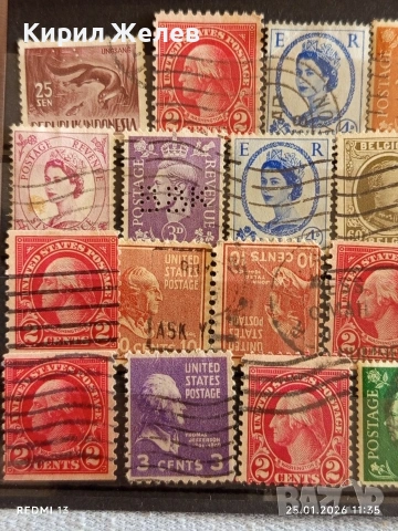 Стари пощенски марки от цял свят смесени ЛИЧНОСТИ,КРАЛИЦИ,КРАЛЕ,ПРЕЗИДЕНТИ за КОЛЕКЦИЯ 51957, снимка 2 - Филателия - 53218727