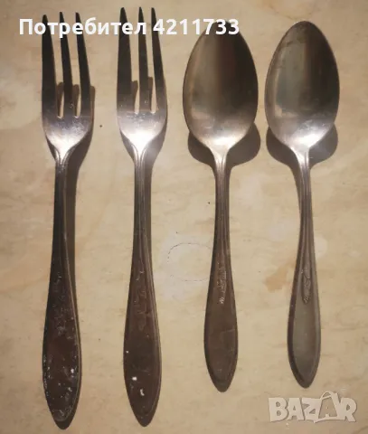 посребрени прибори MWF немски, снимка 4 - Прибори за хранене, готвене и сервиране - 47605585