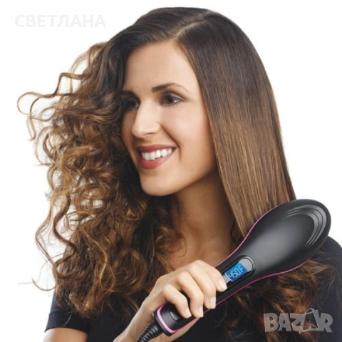 Четка за изправяне и изсушаване , снимка 4 - Преси за коса - 51453458