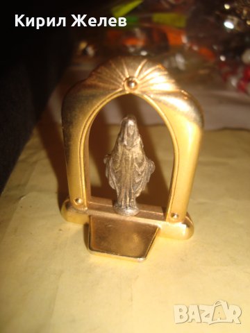 ПРЕСВЕТА БОГОРОДИИЦА от ЕФЕС МИНИАТЮРА ПОЗЛАТЕНА и ПОСРЕБРЕНА СТАТУЕТКА РЕЛИГИОЗЕН СУВЕНИР 4617, снимка 10 - Колекции - 34339677