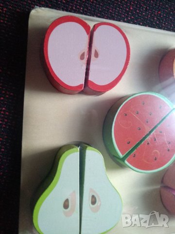 Плодове за рязане,дървени, снимка 4 - Рисуване и оцветяване - 16607554