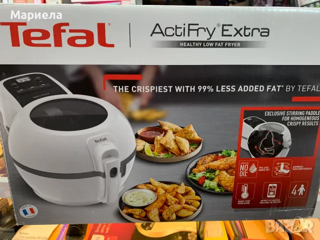 Уред за здравословно готвене Tefal FZ720015*** ActiFry , 1 кг. продукти , снимка 7 - Фритюрници - 49253405