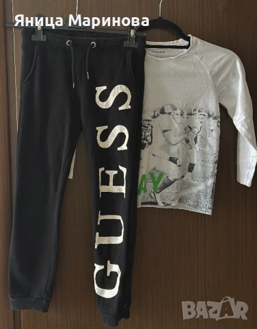 Оригинален анцуг Guess блуза Mayoral 7 години 122 см