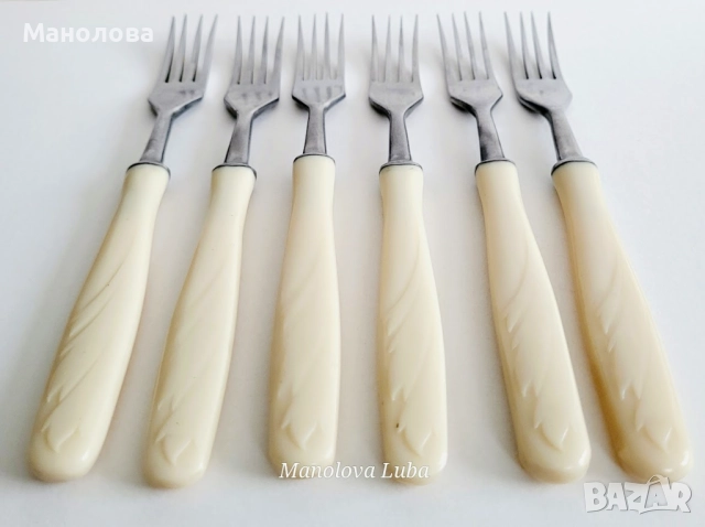 Стари руски прибори за хранене, вилици и ножове., снимка 3 - Други ценни предмети - 52437839