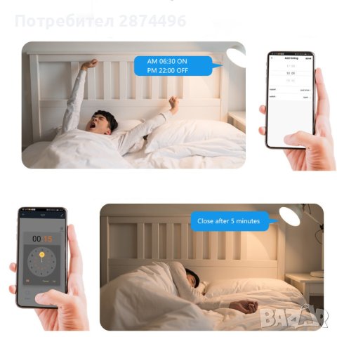 3990 Смарт WiFi превключвател с 16A реле, смарт модул за осветление - двуканален, снимка 6 - Други - 41502159