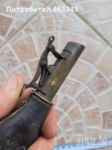 Барутница, снимка 4 - Антикварни и старинни предмети - 49646373