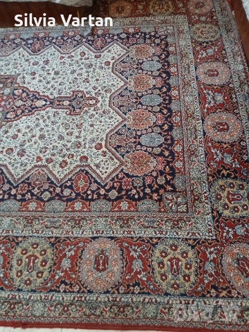 Персийски килим, снимка 6 - Килими - 52323988