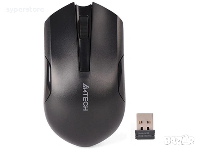 Мишка Безжична A4 Tech G3-200N V-TRACK 1200dpi 3btns, wireless