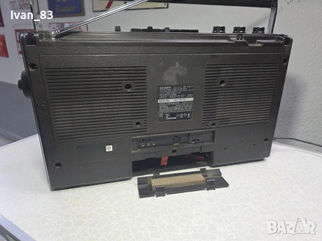 Радиокасетофон Sharp gf 6161, снимка 8 - Радиокасетофони, транзистори - 53048273