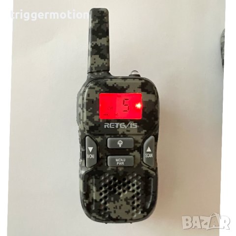 Комплект от 2 Радиостанции Уоки Токи Retevis RT33 Walkie-Talkie ОТЛИЧНО Състояние!, снимка 5 - Друга електроника - 41597973
