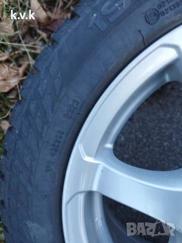 Джанти 15" Anzio с гуми Nokian 195/50R15 – 4x108 Ford Fiesta / Peugeot / Citroën, снимка 2 - Гуми и джанти - 52291750
