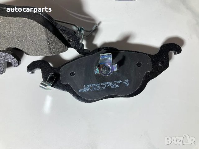 Спирачен комплект (дискове + накладки) Zimmermann COAT Z за ОПЕЛ Астра / OPEL Astra G , снимка 3 - Части - 48301146