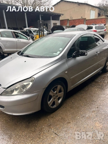 Peugeot 307 cc 2.0i 16v 136hp 2004г. Пежо 307 цц на части , снимка 2 - Автомобили и джипове - 53041000