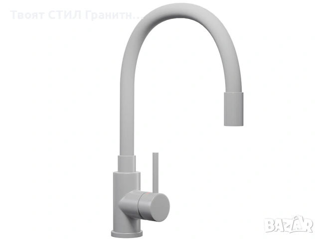 СИВ КУХНЕНСКИ КОМПЛЕКТ XXL – ВСИЧКО В СИВО ❗ Мивка + смесител + аксесоари | ХИТ ОФЕРТА, снимка 4 - Мивки - 53269430