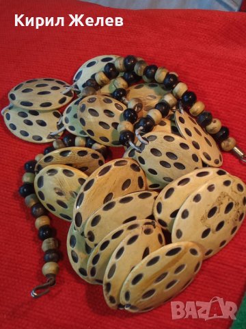 РЕДКИ ТРАДИЦИОННИ РЪЧНА МАЙСТОРСКА ЕТНО ИЗРАБОТКА БЕРБЕРСКИ ГРИВНА и ОГЪРЛИЦА от РОГ и МЕТАЛ 38723