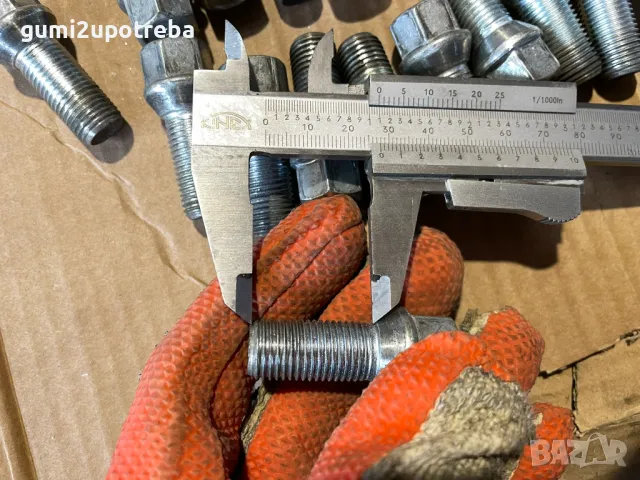 Продавам Болтове за Джанти Истински М14х1.5х17мм, снимка 6 - Аксесоари и консумативи - 49588489