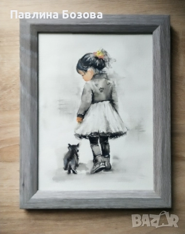 ,,Пътуване,, Картина Акварел , снимка 2 - Картини - 52795148