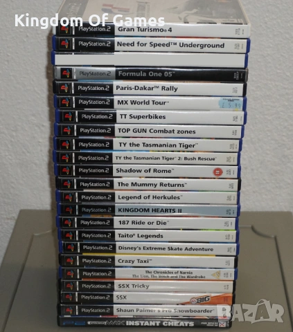 Игри за PS2 NFS Underground/Kingdom Hearts 2/Paris Dakar/Gran Turismo 4/TY 1 2/Shadow Of Rome/F1 05, снимка 18 - Игри за PlayStation - 53565949