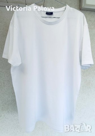 Голяма бяла тениска INFINITY MAN, снимка 1 - Тениски - 41269756