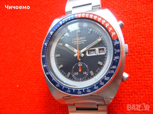 Seiko Chronograph 6139-6002 POGUE, снимка 8 - Антикварни и старинни предмети - 53106421