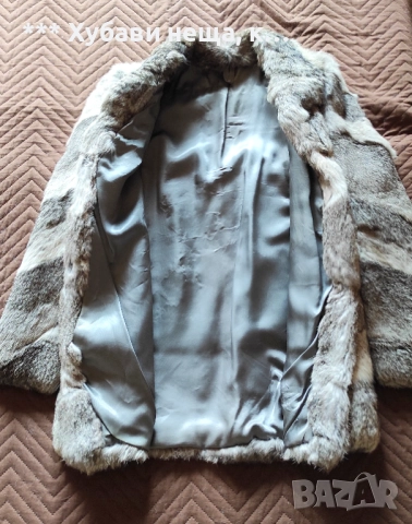 💥Оригинално зимно дамско яке с отражателни кантове💥Черно промазано яке💥 Заешко кожухче💥, снимка 9 - Якета - 23080420