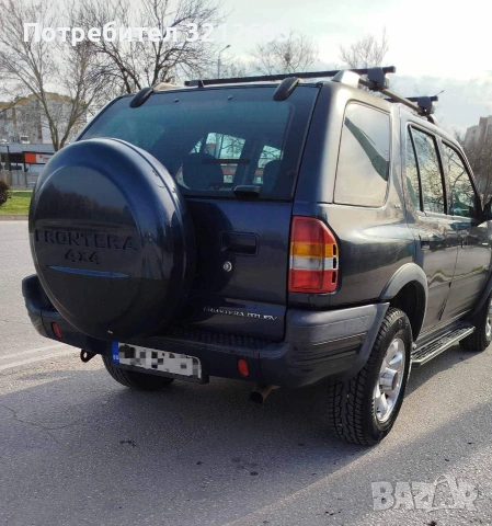 Опел Фронтера, 4х4, 2.2 TDI, Тъмно син металик, 2000г. , снимка 4 - Автомобили и джипове - 53697661