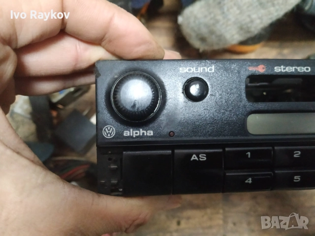 Radio Cassette Player VW 3B0035156 ,7646234060 Alpha Blaupunkt , снимка 2 - Части - 52663132