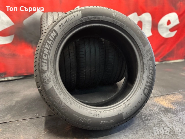 215 55 17, Летни гуми, Michelin Primacy4, 4 броя, снимка 5 - Гуми и джанти - 53696631