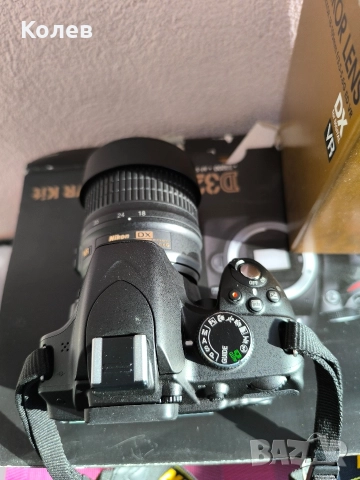 Фотоапарат Nikon d 3200, снимка 5 - Фотоапарати - 52790684