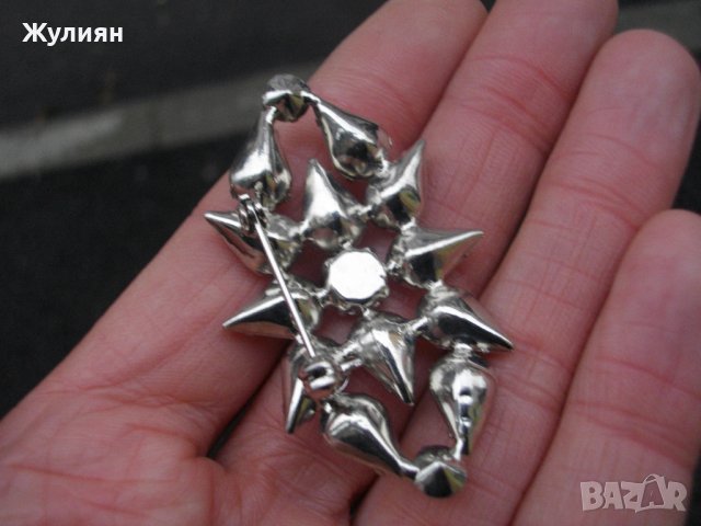 СТАРА БРОШКА, снимка 3 - Антикварни и старинни предмети - 39305351