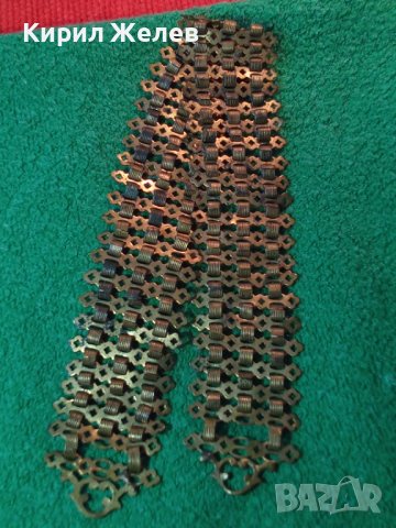 ВЪЗРОЖДЕНСКА СТАРИННА БРОНЗОВА ГРИВНА МАЙСТОРСКА ПЛЕТКА 100% АВТЕНТИЧНА 11841, снимка 9 - Антикварни и старинни предмети - 30652643