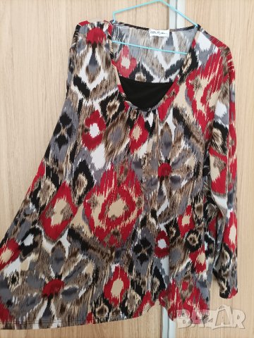 Макси блуза, снимка 2 - Блузи с дълъг ръкав и пуловери - 42422344
