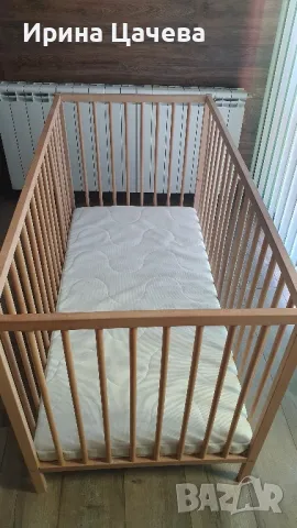 Детска кошара и матрак от пяна ИКЕА