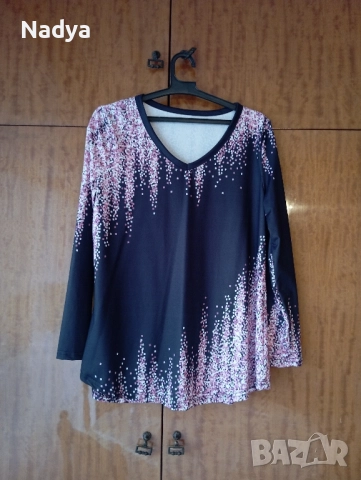 Стилна блуза, размер L